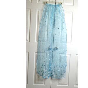 CAPE ONLY Elsa Dress Frozen Play Time Costume Disney Movie Girls Dress-Up